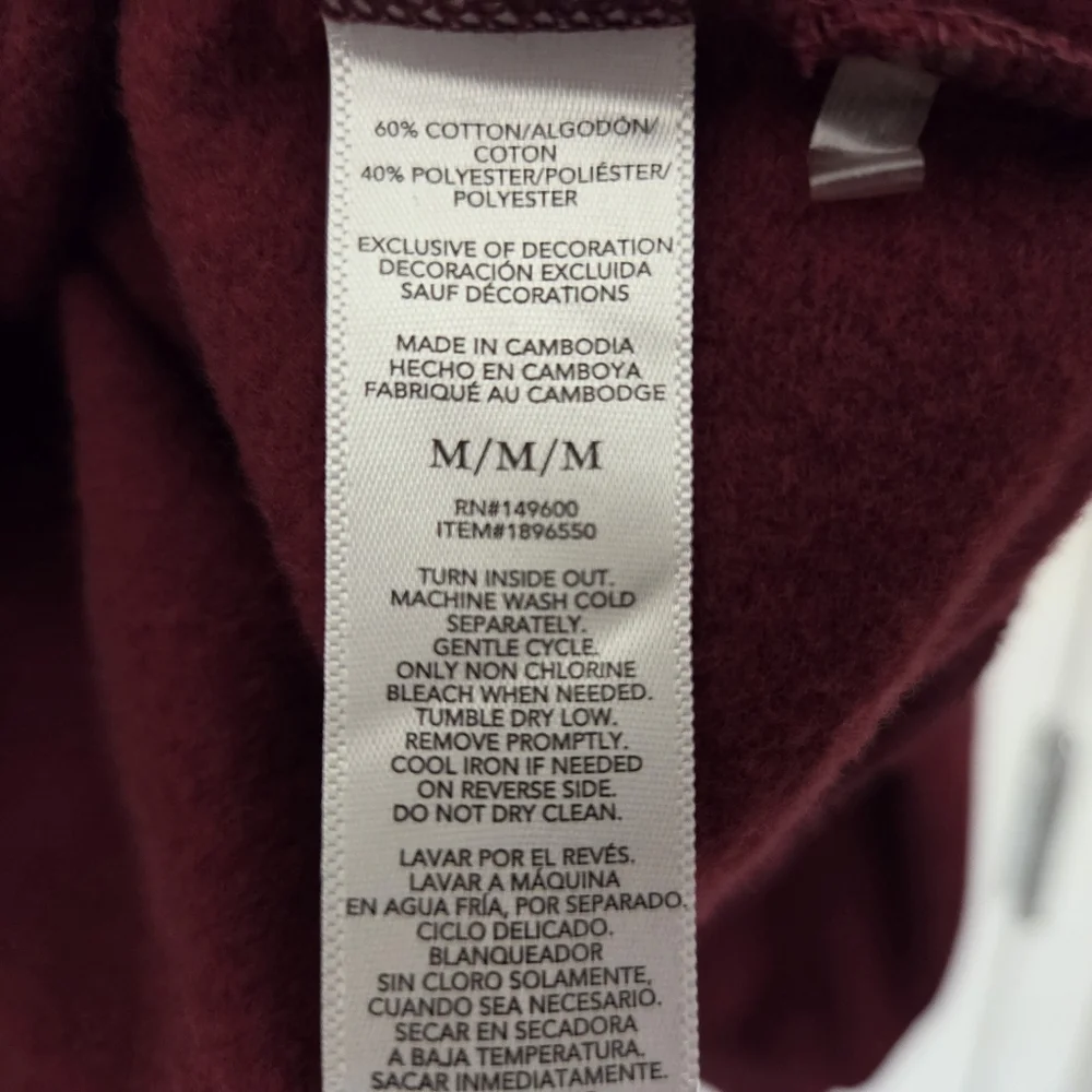 Keith Haring Sweatshirt Iconic Barking Dog Print Women's Medium Red And White - Picture 6 of 7